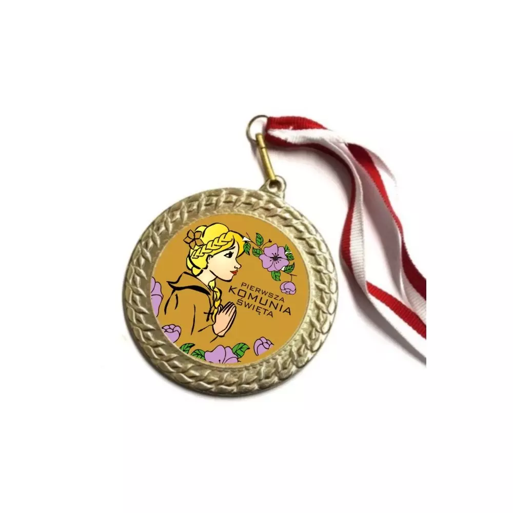 MEDAL I KOMUNIA ŚWIĘTA